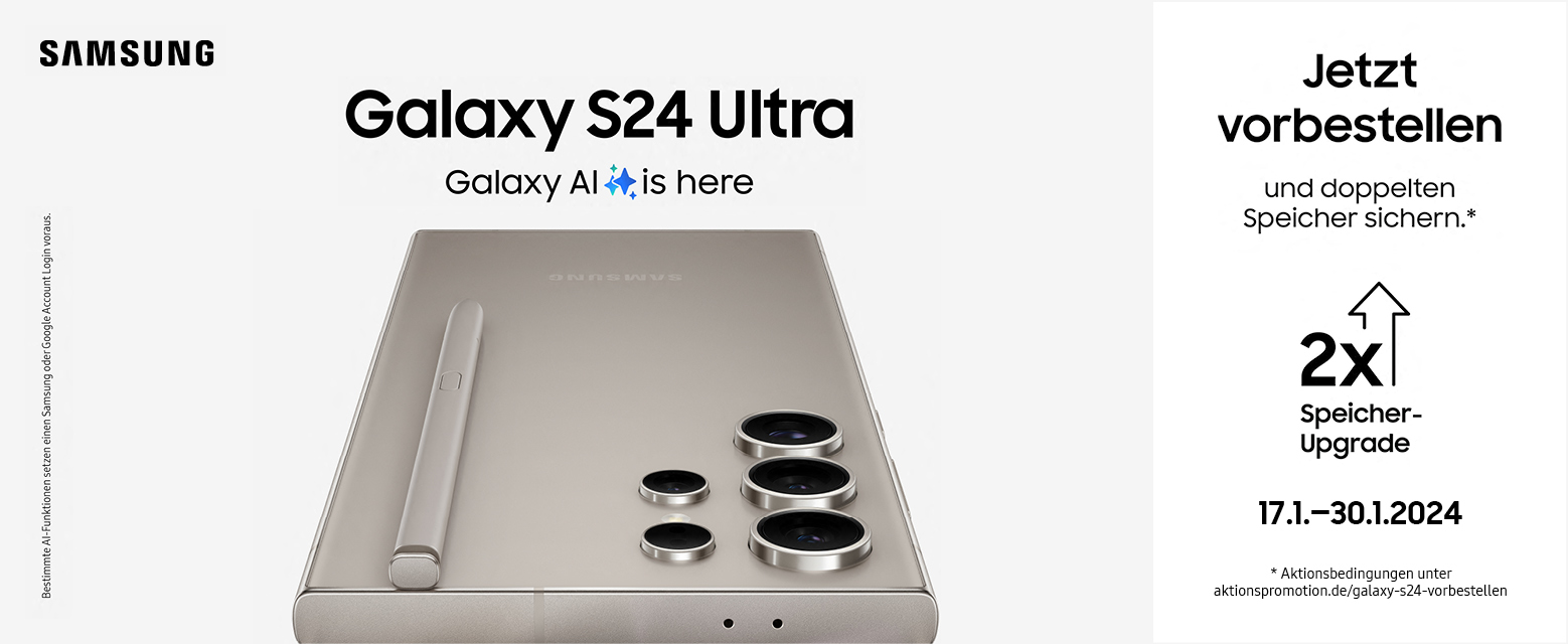 Samsung Galaxy S24 Preorder Keyvisual